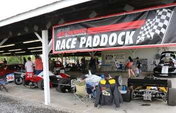 Race Vehicles on Special Display