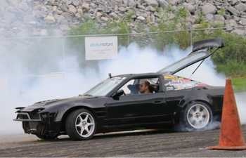 Rolling Burnout & Donut Contest