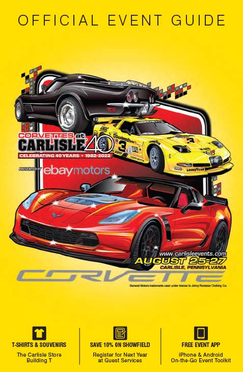 2022 Corvettes at Carlisle