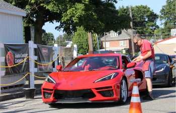Gate Entry for Corvettes at Carlisle