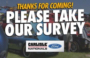 Complete the Carlisle Ford Nationals Survey