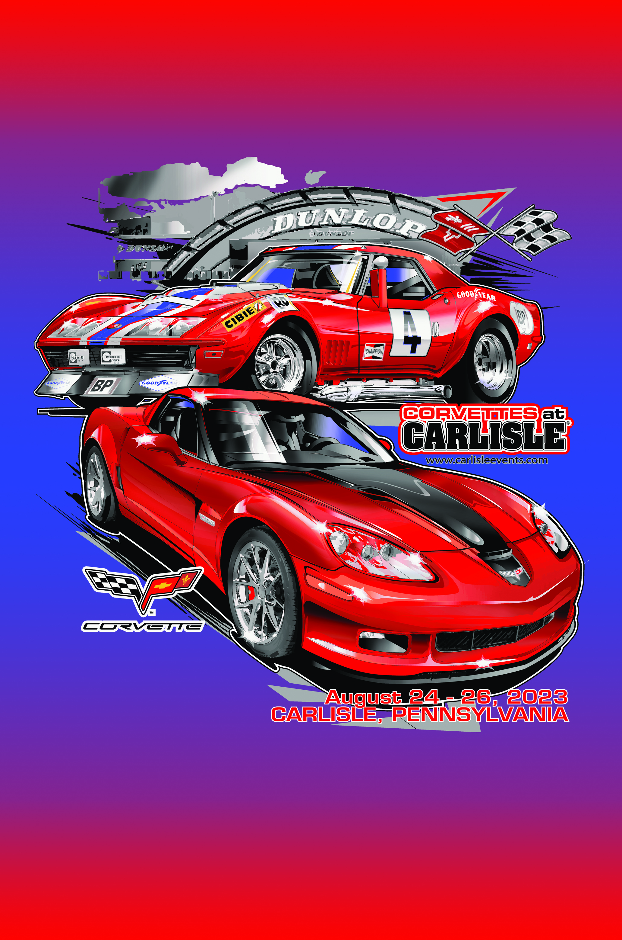 2023 Corvettes at Carlisle