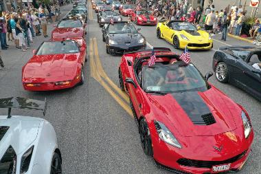 Corvette-Parade