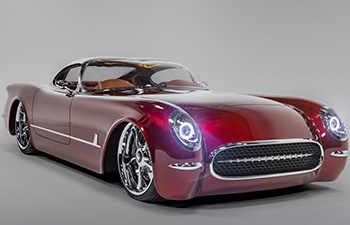 See the Famed TwelveAir '53 Corvette that Kindig-it-Design Masterfully Crafted