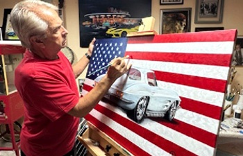 This Automotive Art Saves Lives – Own “American Icon” Today