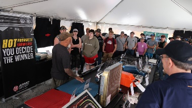 Students Meet with Lou Santiago at Spring Carlisle