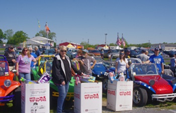 Toys for Tots Collection at Import & Performance