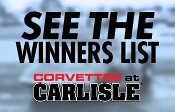See the Corvettes at Carlisle Winners List
