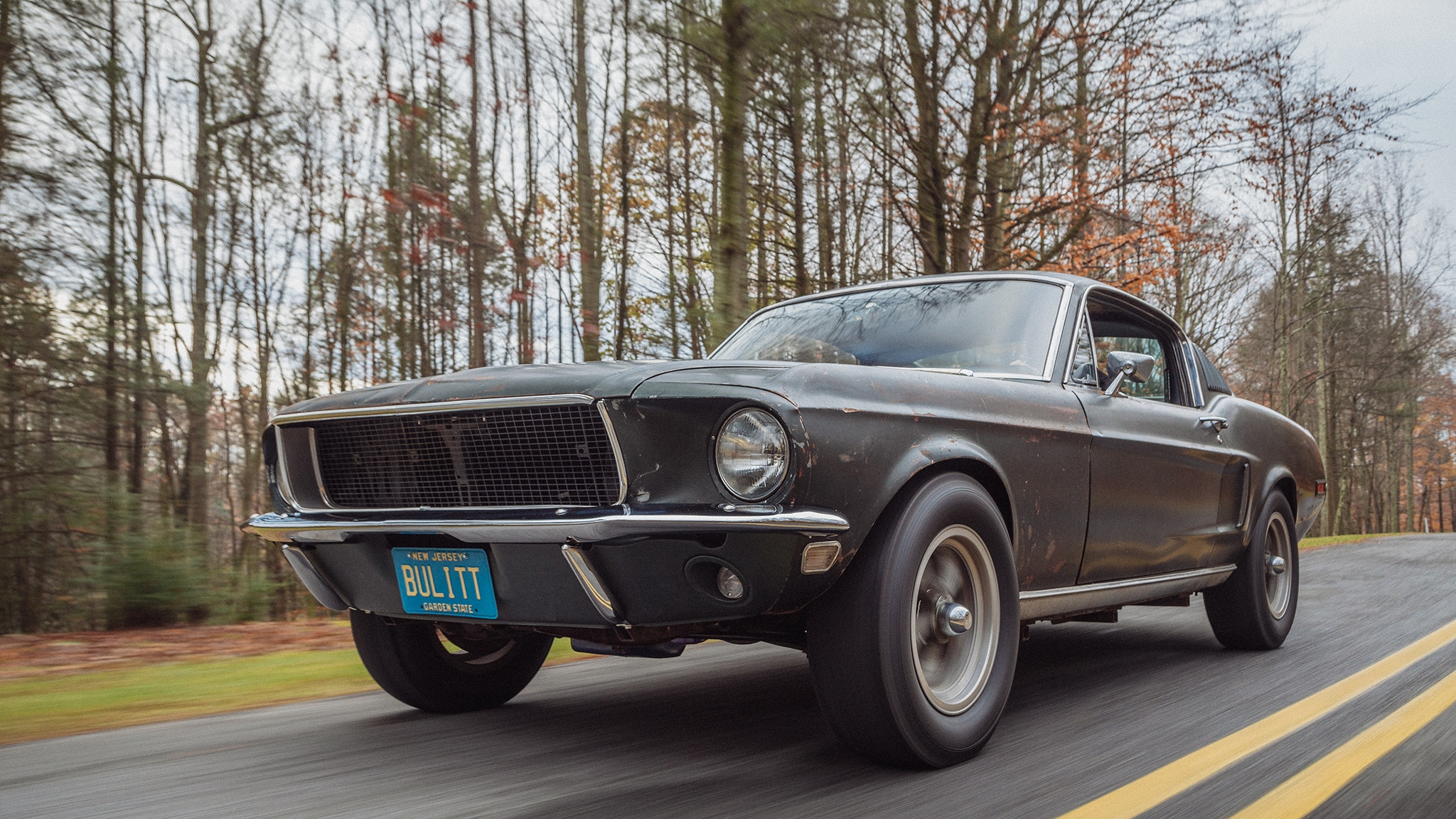 1. Bullitt 1968 Ford Mustang GT390