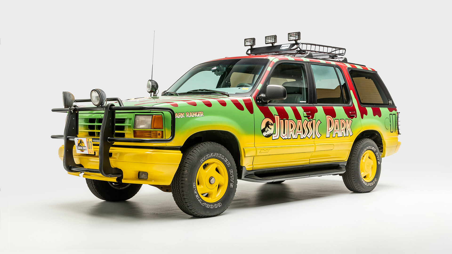 7. Jurassic Park” -- 1992 Ford Explorer XLT UN46