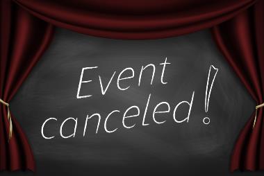 Event Canceled